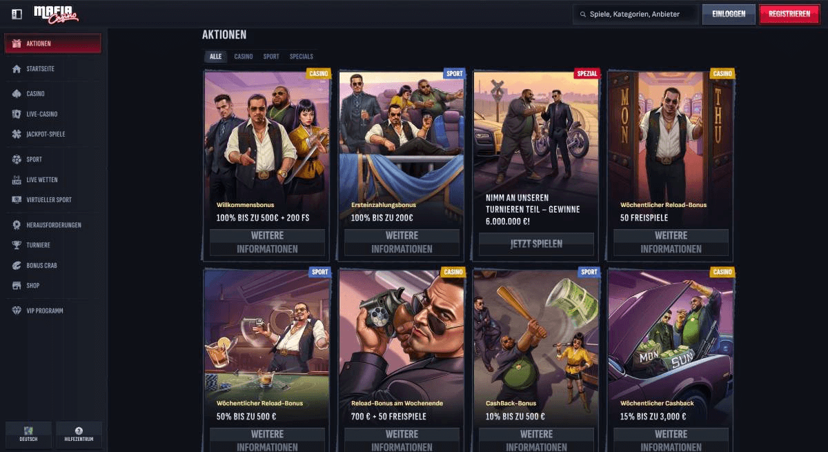 Mafia Casino Online España La Experiencia de Juego que Necesitas